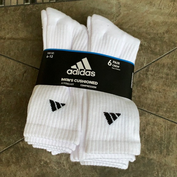 adidas Other - 6 pairs socks set Adidas Men’s Cushioned Crew